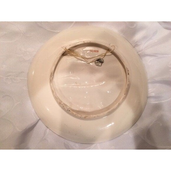 Decorative Plate Tilso Japan Decorative Plate Gold and Silver Trim - Picture 3 of 5